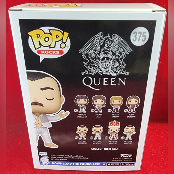Freddy Mercury, I was born to love you funko # 375 (nib) with pop protector - Picture 7 of 7